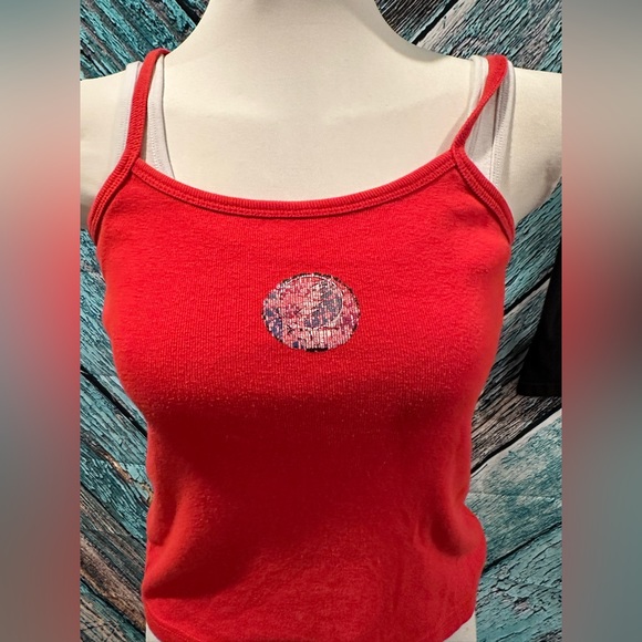 Vintage Grateful Dead Steely Red Cotton women’s tank top size Large - Picture 3 of 4